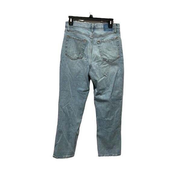 Abercrombie & Fitch The ankle straight light wash denim size 28/ 6 L NWT - Picture 2 of 9